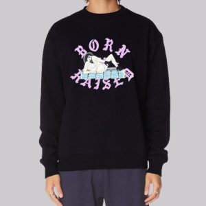 Cartoon Film Born X Raised Sweatshirt 4