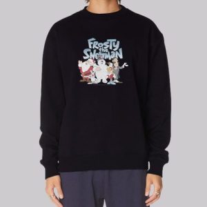 Cartoon Frosty the Snowman Sweatshirt 3 Cartoon Frosty the Snowman Sweatshirt 4