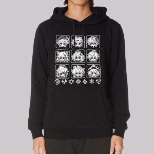Cartoon Genshin Impact Sweatshirt
