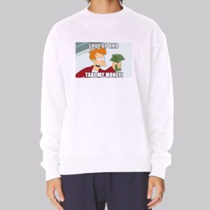 Cartoon Holding Money Meme Sweatshirt 3 Cartoon Holding Money Meme Sweatshirt 4