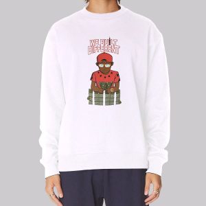 Cartoon Parody Built Different Sweatshirt