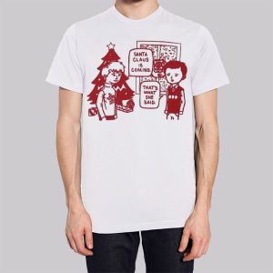 Cartoon Santa Claus Is Coming Sweatshirt 2 Cartoon Santa Claus Is Coming Sweatshirt 3