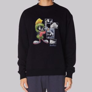 Cartoon Six Flags Marvin Martian Sweatshirt Cartoon Six Flags Marvin Martian Sweatshirt