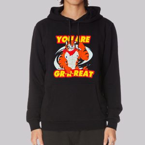 Cartoon Tiger You Are Great Sweatshirt