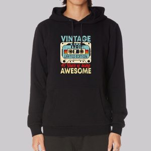 Cassette Tape Vintage 1981 Sweatshirt