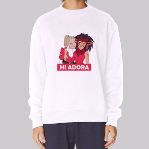Catradora Merch Hi Adora Sweatshirt