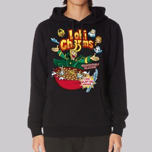 Cereal God of Mischief Loki Charms Sweatshirt