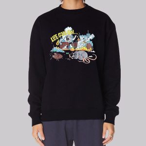 Chaos in the City Life Goes on Sweatshirt Chaos in the City Life Goes on Sweatshirt