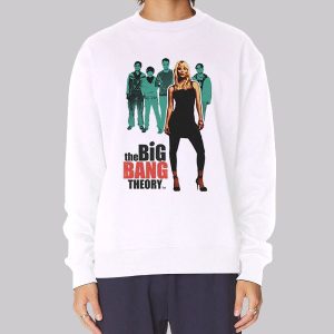 Characters the Big Bang Theory Sweatshirt
