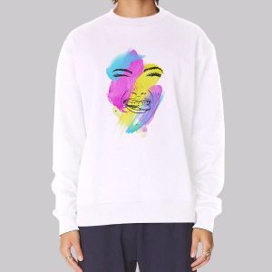 Charlis Merch Art Face Sweatshirt