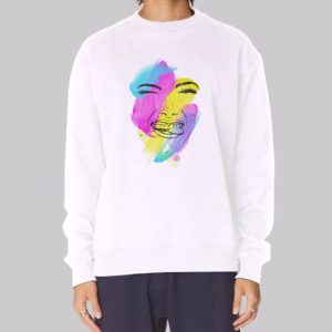 Charlis Merch Art Face Sweatshirt 3 Charlis Merch Art Face Sweatshirt 4