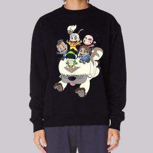 Chibi Avatar the Last Airbender Sweatshirt