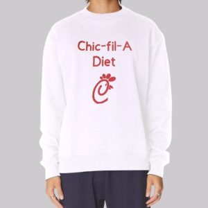 Chickfila Chick Fil a Diet Sweatshirt 4