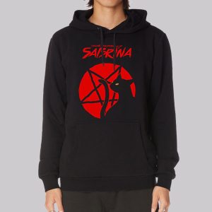 Chilling Adventures of Sabrina Merch Salem Pentagram Sweatshirt