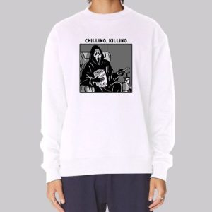 Chilling Killing Scary Movie Ghostface Sweatshirt 4