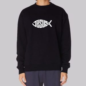 Christianity Jesus Pop Art Fish Sweatshirt 4