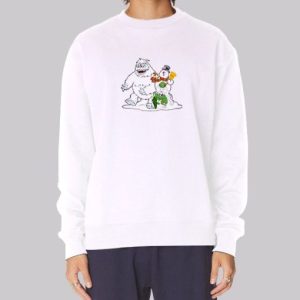 Christmas Abominable Snowman Rudolph Sweatshirt 4