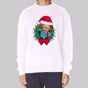 Christmas Chucky Hat Childs Play Sweatshirt