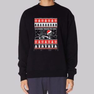 Christmas Dog Dachshund through the Snow Sweatshirt 3 Christmas Dog Dachshund through the Snow Sweatshirt 4