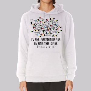 Christmas I’m Fine This Is Fine Sweatshirt