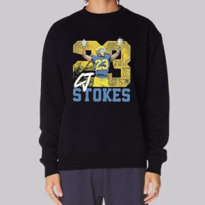 Cj Stokes 23 Michigan Vintage Sweatshirt 3 Cj Stokes 23 Michigan Vintage Sweatshirt 4