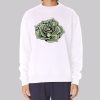Classic Design 100 Dollar Bill Rose Sweatshirt
