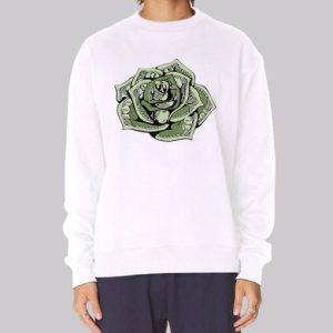 Classic Design 100 Dollar Bill Rose Sweatshirt 3 Classic Design 100 Dollar Bill Rose Sweatshirt 4