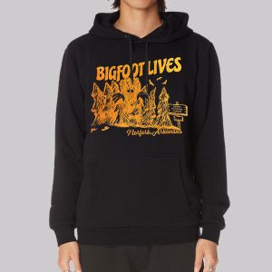 Classic Graphic Arkansas Bigfoot Lives Sweatshirt