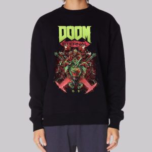Classic Monster Doom Eternal Sweatshirt 3 Classic Monster Doom Eternal Sweatshirt 4