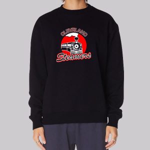 Cleveland Steamer Logo Train Sweatshirt Cleveland Steamer Logo Train Sweatshirt
