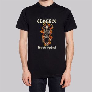 Cloonee Merch Death Is Optional Sweatshirt Back Print 3