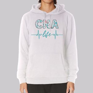 Cna Day CNA Life Heartbeat Sweatshirt