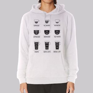 Coffee Chart Barista Coffee Addict Sweatshirt