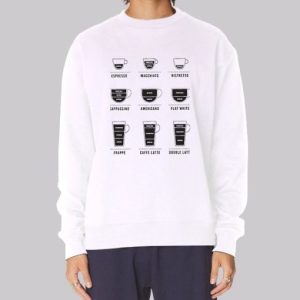 Coffee Chart Barista Coffee Addict Sweatshirt 4
