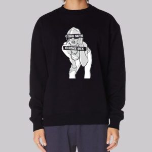 Coke Sets Choke Sex Anime Sweatshirt 3 Coke Sets Choke Sex Anime Sweatshirt 4