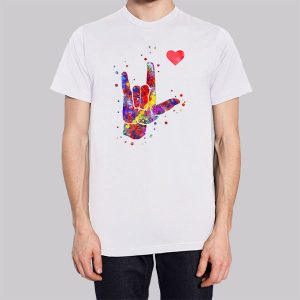 Colorful Sign Love China in Asl Sweatshirt 2 Colorful Sign Love China in Asl Sweatshirt 3