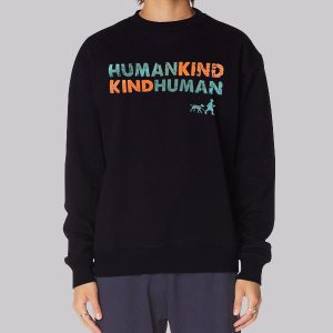 Colour Text Kindhuman Humankind Sweatshirt Colour Text Kindhuman Humankind Sweatshirt