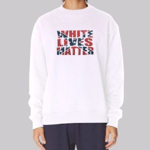 Confederate Flag White Lives Matter Sweatshirt 4