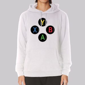 Controller Buttons Video Game Xbox Sweatshirt