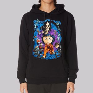 Coraline Spiral Tunnel Character Sweatshirt