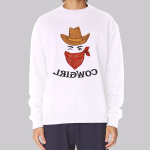 Cowboy Hat Reverse Cowgirl Sweatshirt