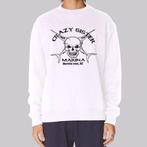 Crazy Sister Marina Graphic Skull Sweatshirt 3 Crazy Sister Marina Graphic Skull Sweatshirt 4