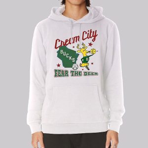 Cream City Milwaukee Bucks Fear the Deer Sweatshirt