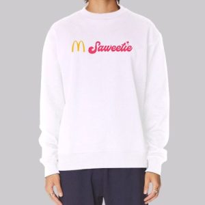 Crew Saweetie Mcdonalds Sweatshirt 3 Crew Saweetie Mcdonalds Sweatshirt 4