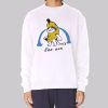 Cry Funny Face Banana Cat Sweatshirt