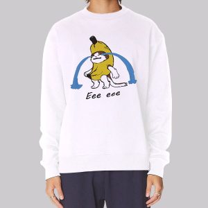 Cry Funny Face Banana Cat Sweatshirt
