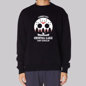 Crystal Lake Friday The 13th Fandom Sweatshirt Crystal Lake Friday The 13th Fandom Sweatshirt