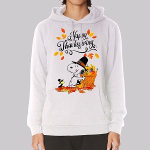 Cute Autumn Peanuts Thanksgiving Sweatshirt
