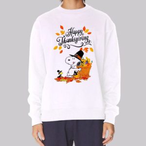Cute Autumn Peanuts Thanksgiving Sweatshirt 3 Cute Autumn Peanuts Thanksgiving Sweatshirt 4