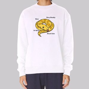 Cute Ball Python Anatomy Sweatshirt